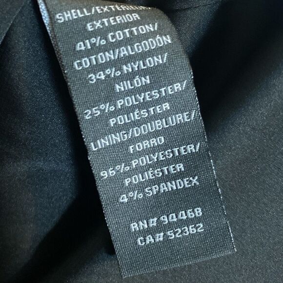 Vera Wang Fit & Flare V Neck Sleeveless Mini Dress - Picture 10 of 12